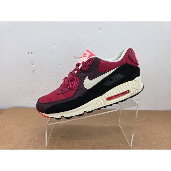 NIKE Air Max 90 PREMIUM Team Red Mortar Velvet Camo Cake 333888 611 Mens 11 main image 2
